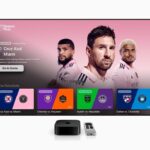 Apple TV Plus MLS Season Pass on a TV screen