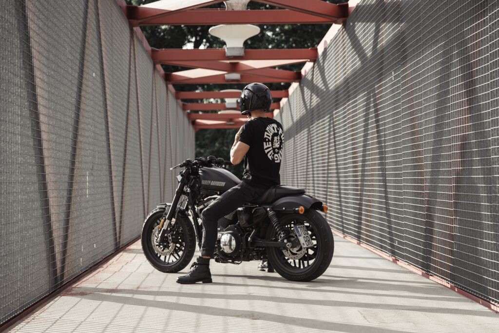 Motorcycle Riders on Road