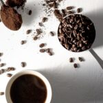 Espresso shot being poured