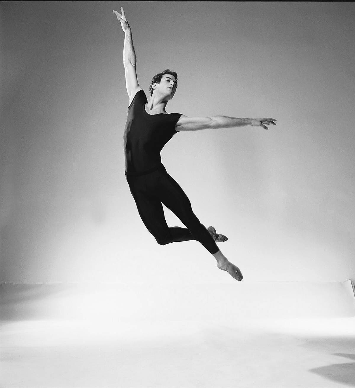 Benjamin Millepied, French dancer and choreographer, is shown in a promotional image.