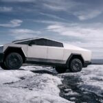 Tesla Cybertruck models side by side highlighting range and performance