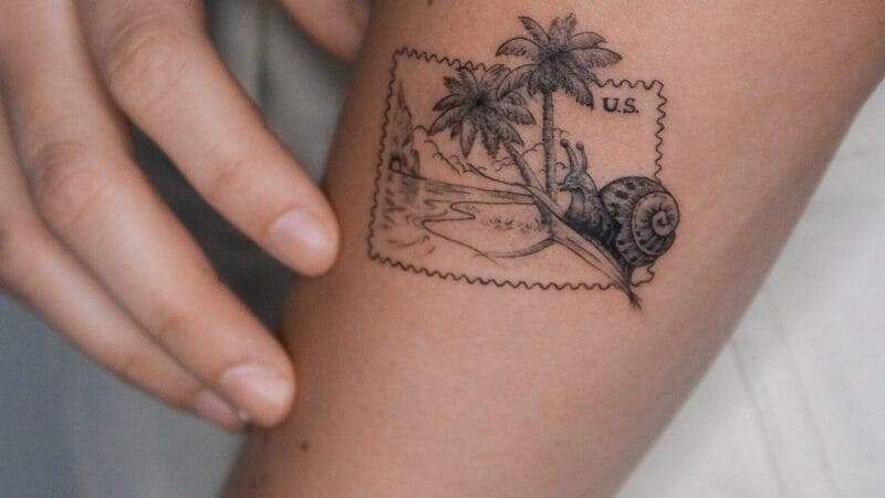 Small Illustrative Tattoo