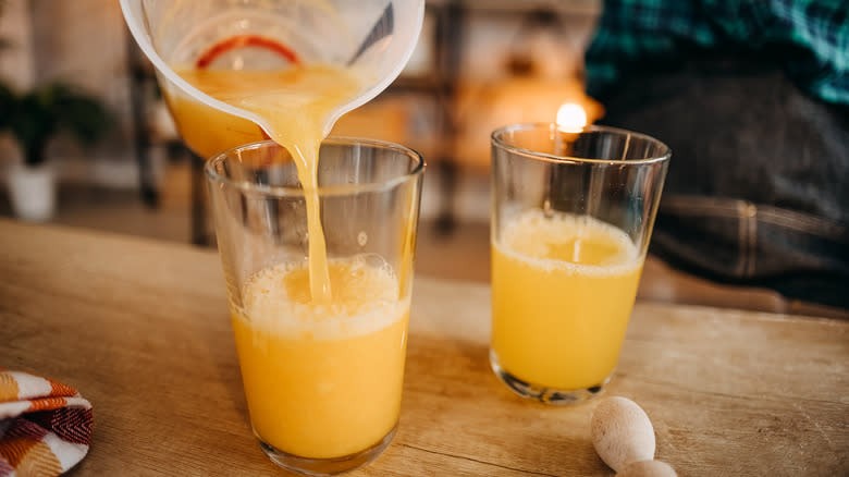 Glass of Freshly Squeezed Orange Juice