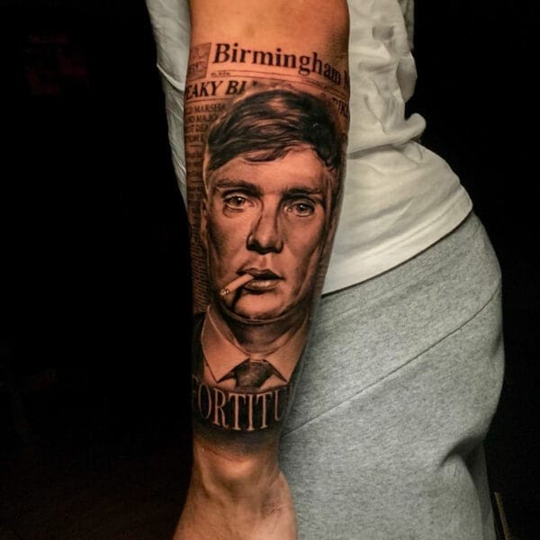 Large Portrait Tattoo