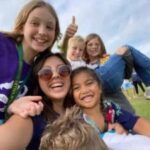 Au Pair Priscilla and her host kids