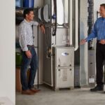 carrier dealer explaining furnace costs