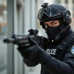 SWAT Team Responding to Emergency