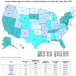 Architects Salary Best Paying States for 2010