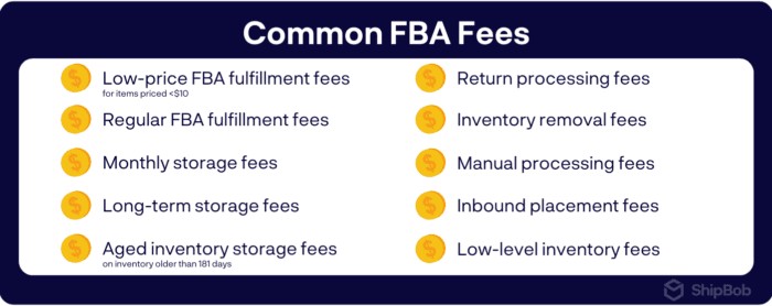Amazon FBA Fees