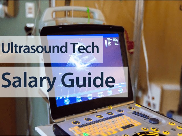 Sonographer at work performing an ultrasound examination, highlighting the detail-oriented nature of the profession