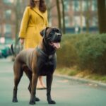 Cane Corso puppy playing