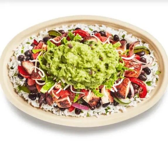 Chipotle Bowl Components