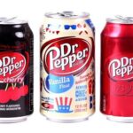 Three Dr Pepper flavors