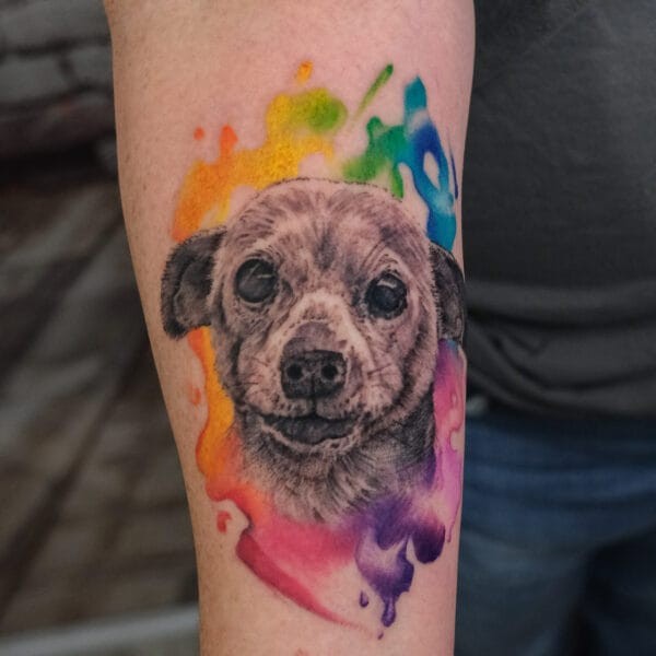 Medium Water Color Tattoo