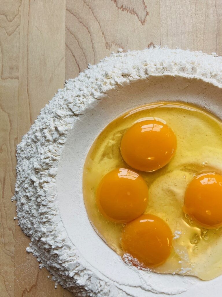 Egg Yolks and Whites