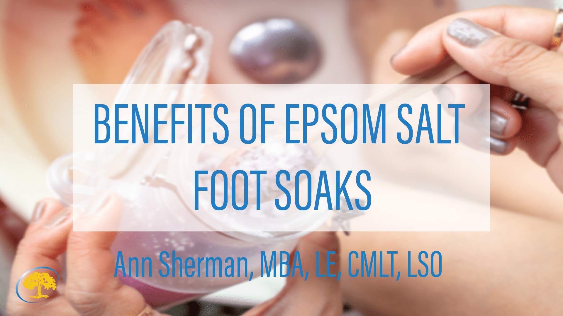 Epsom Salt Foot Soak Ingredients