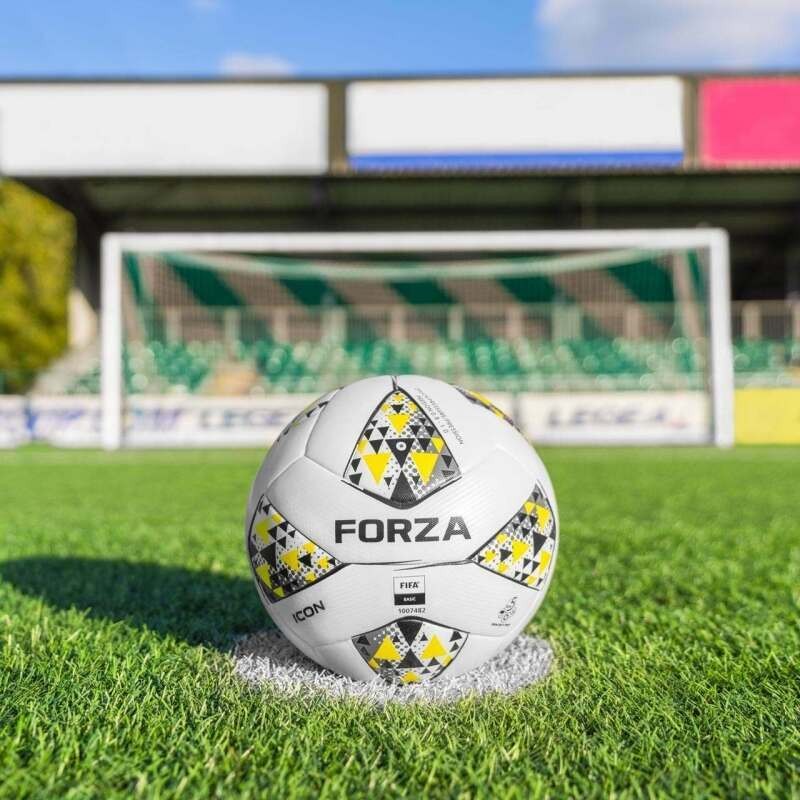FORZA soccer ball on a penalty spot