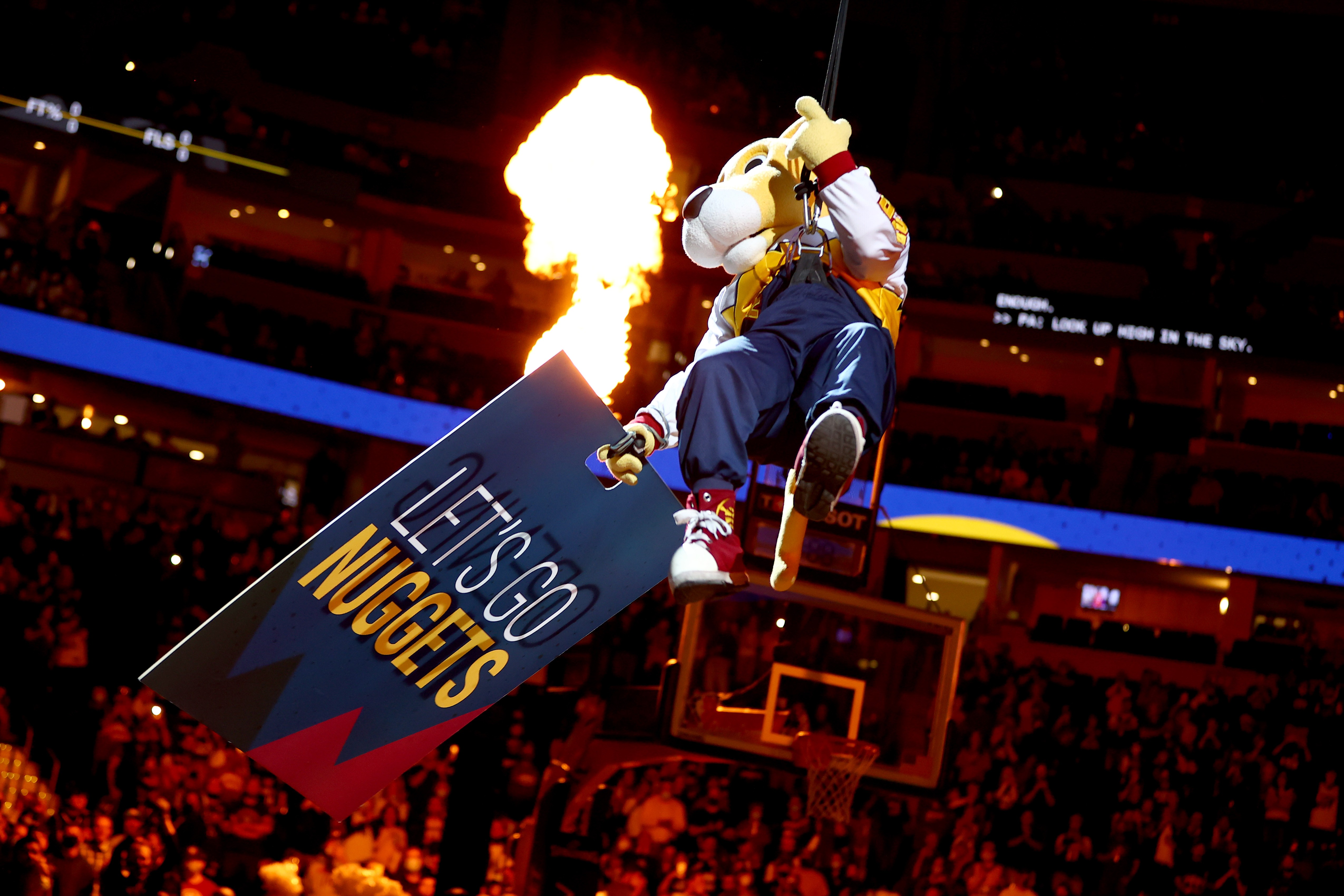 Rocky the Mountain Lion, Denver Nuggets