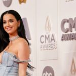 Katy Perry attends The 56th Annual CMA Awards