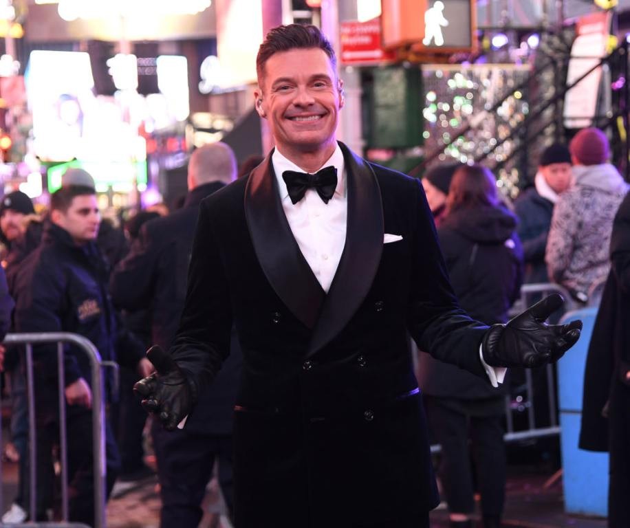 Ryan Seacrest on the red carpet
