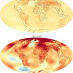 Global Surface Temperature Trends Map