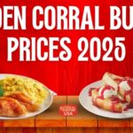 Golden Corral buffet prices with detailed overview of menu.