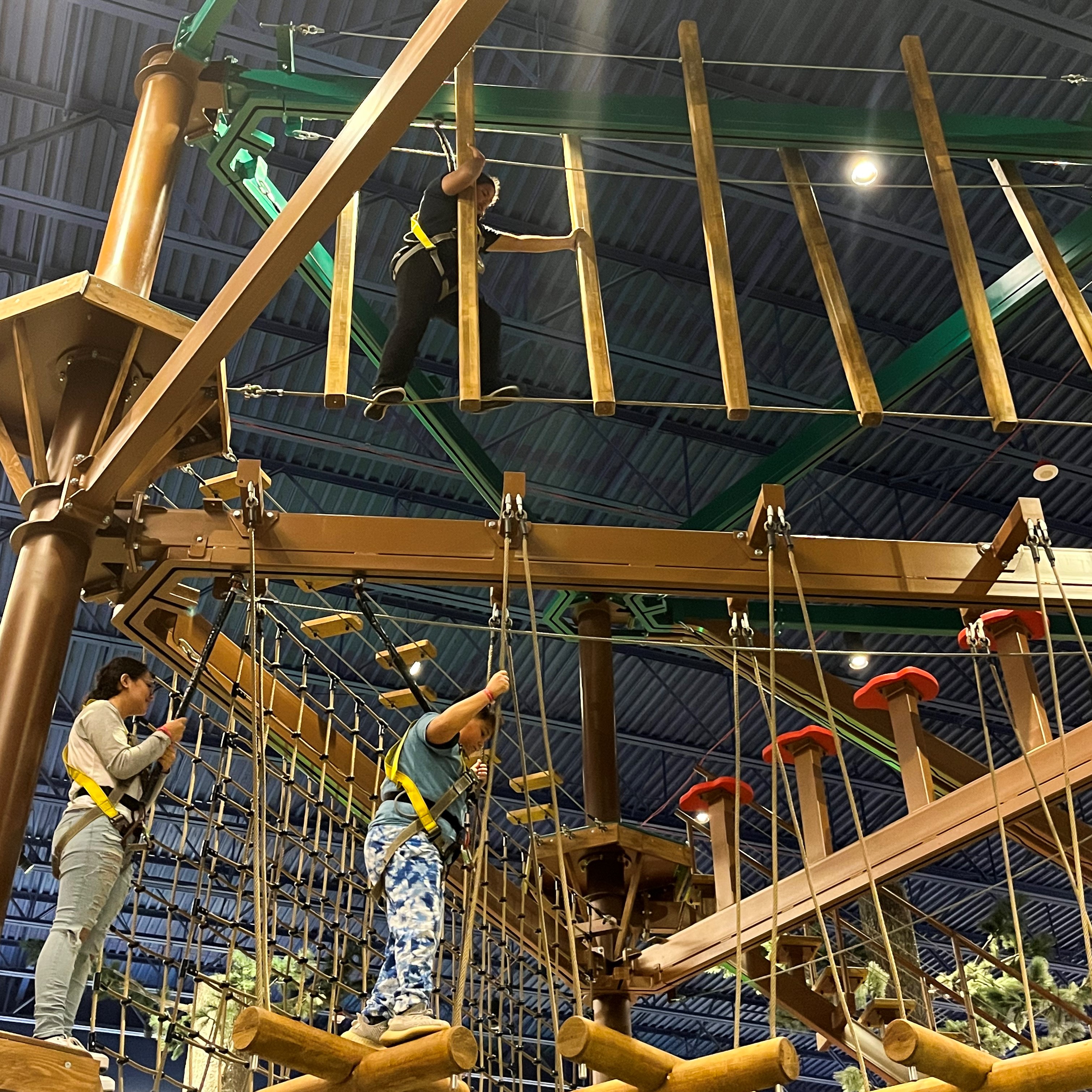 Great Wolf Lodge Ropes Course Challenge