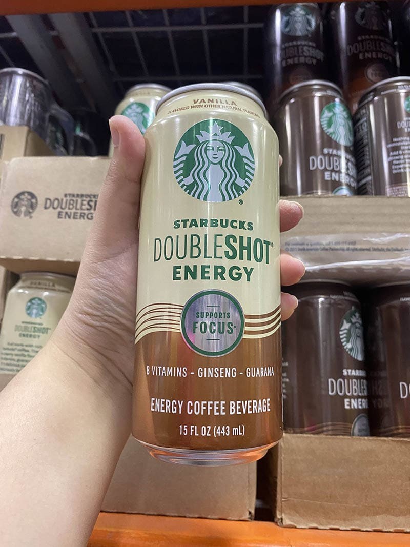 Canned Starbucks Doubleshot Energy and Espresso