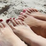 Themed feet pics featuring creative scenarios.
