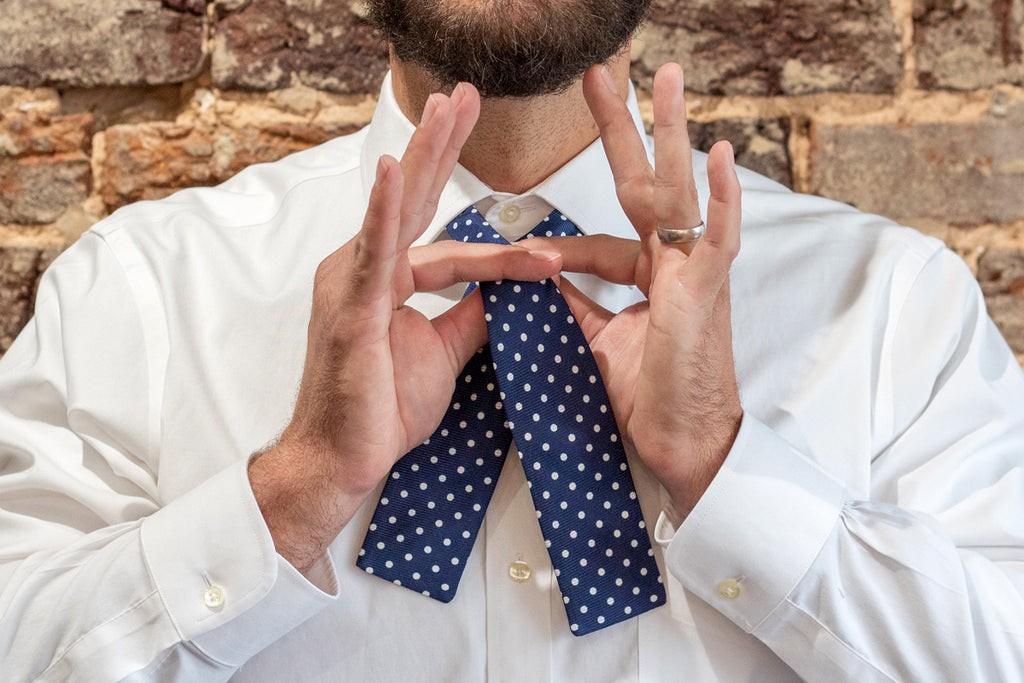 How to Tie a Bow Tie - Step 2