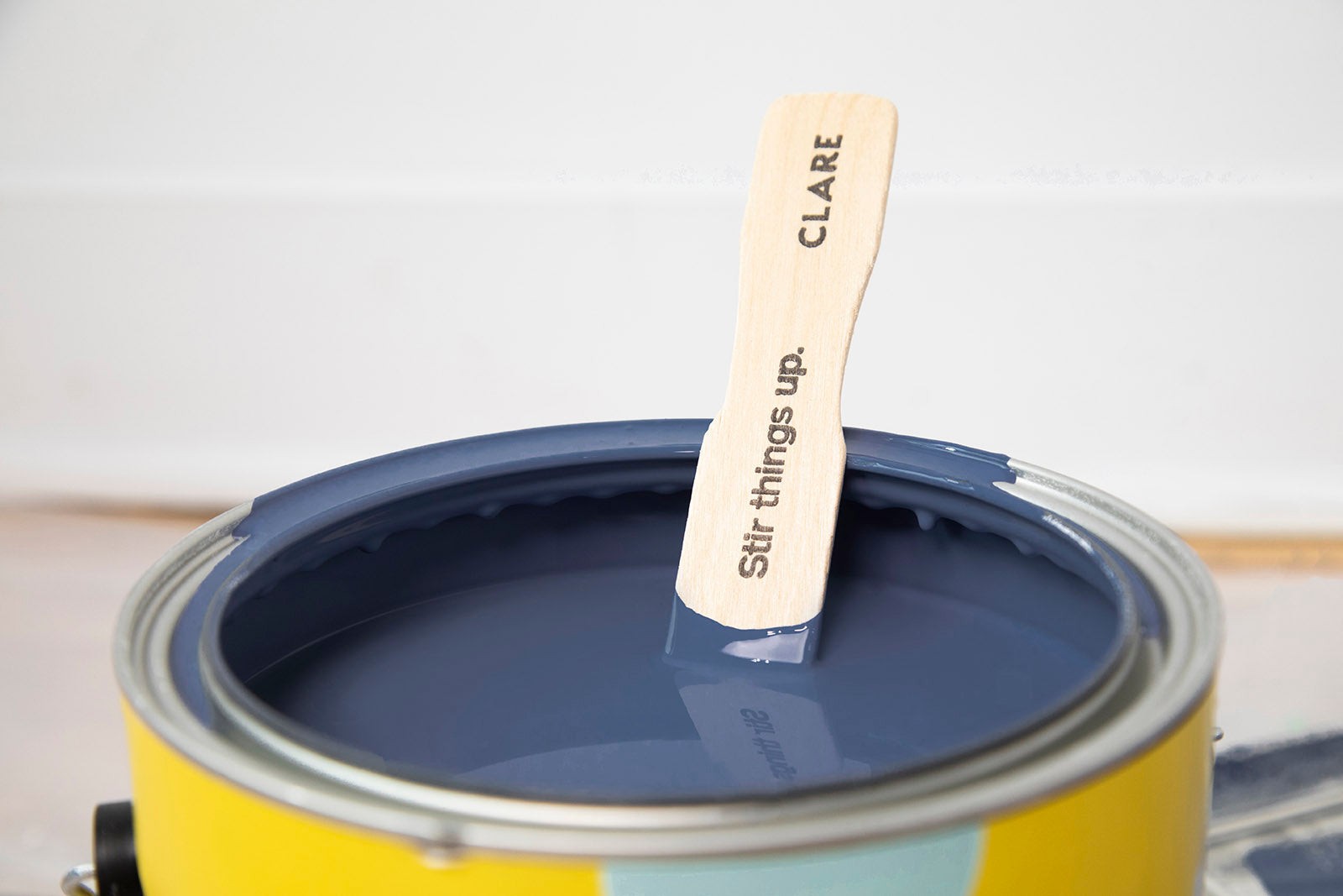 Proper priming helps the paint stick to the wall.