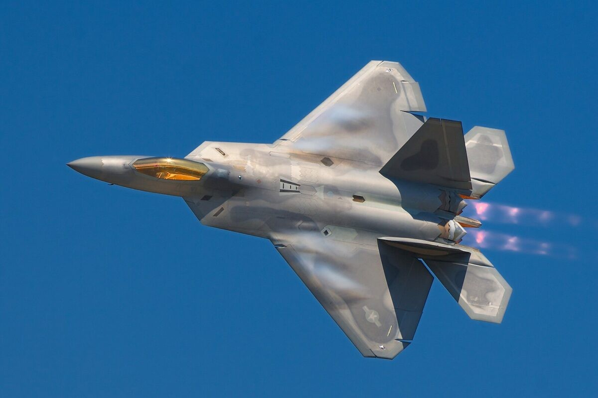 Lockheed Martin F-22 Raptor key statistics