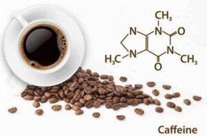 Two cups side by side, one filled with espresso and the other with brewed coffee, visually comparing their sizes and colors