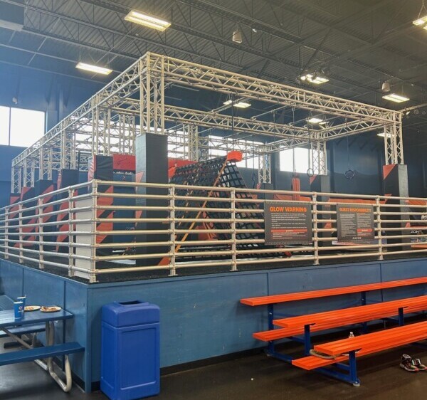 Sky Zone Trampoline Area