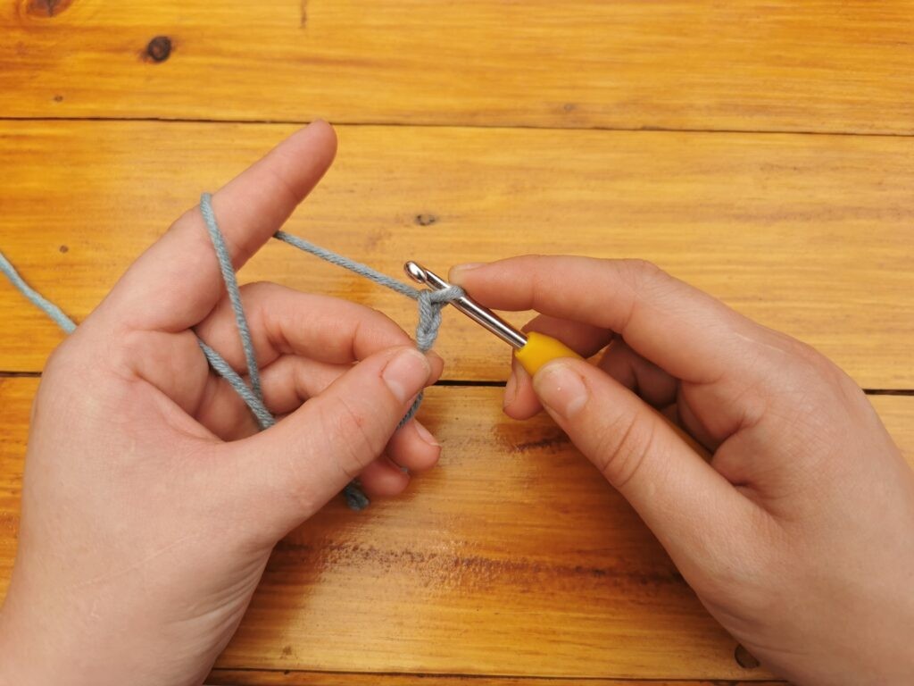 The first chain on your hook