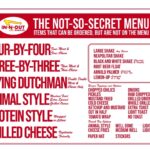 In-N-Out Burger Not-So-Secret Menu