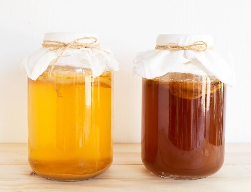 Kombucha alcohol Fermentation duration