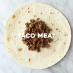 Taco Bell Crunchwrap Supreme layers