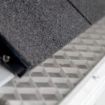 LeafFilter mesh gutter guard newly installed on a gutter.