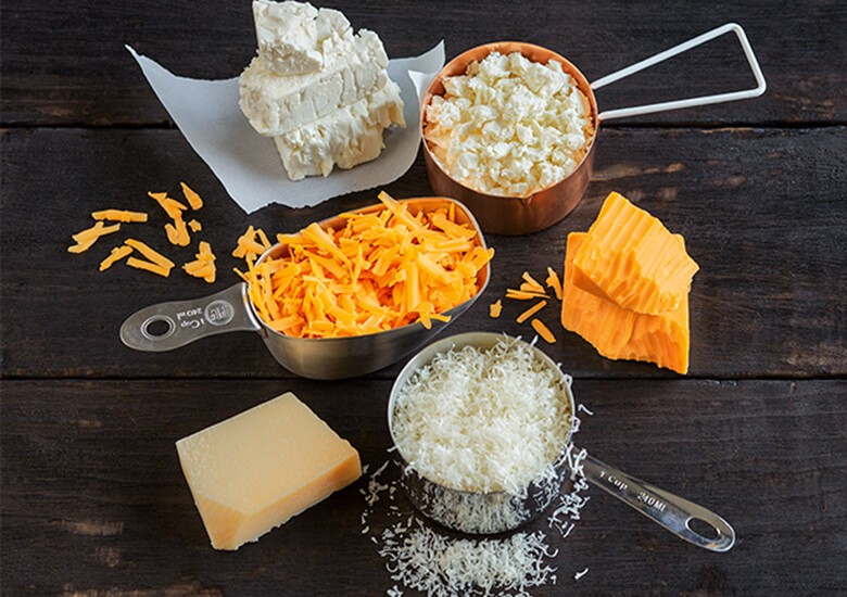 Cheese measurement guide