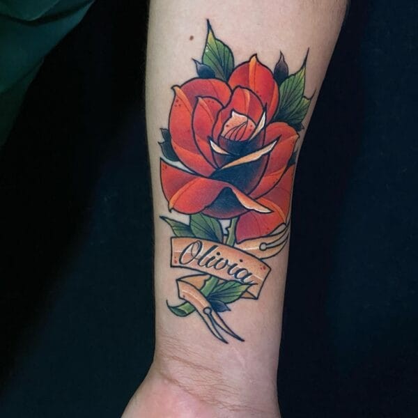 Medium Neo Traditional Tattoo