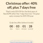 NordVPN Holiday Offer