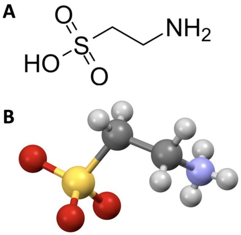 Taurine molecular structure for optimal daily intake understanding