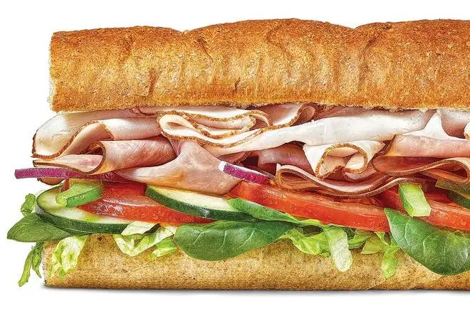 Oven Roasted Turkey and Ham - Classic Sandwich