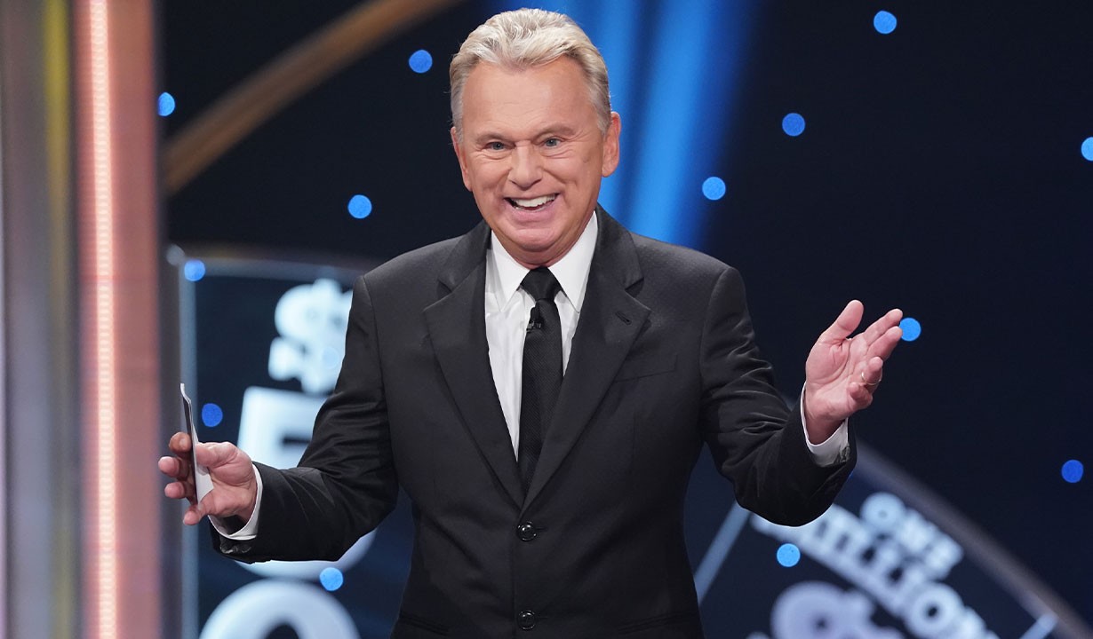 Pat Sajak hosted Wheel of Fortune for over 40 years