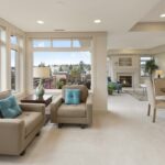 Family saving money for a home