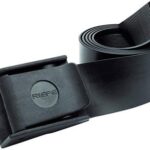 Riffe rubber weight belt with plastic buckle