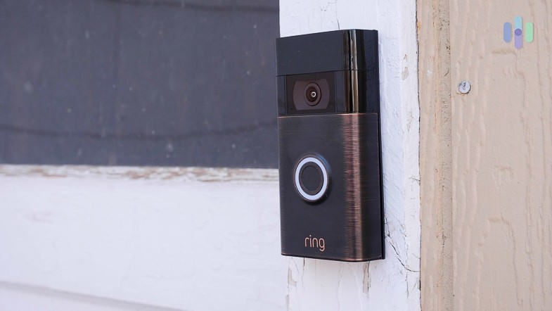 Ring Doorbell Camera Installed
