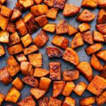 Roasted Sweet Potatoes with Herbs
