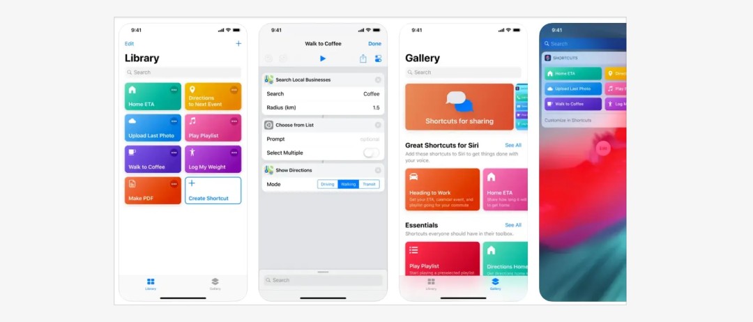 Shortcuts App on iPhone for Creating Photo Grids
